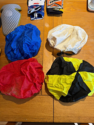 Speedway helmet colours