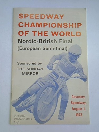 Speedway championship the - speedway, of