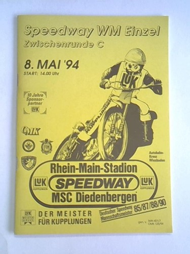 Speedway einzel - speedway, wm