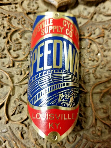 Speedway bike badge - badge, bicycle