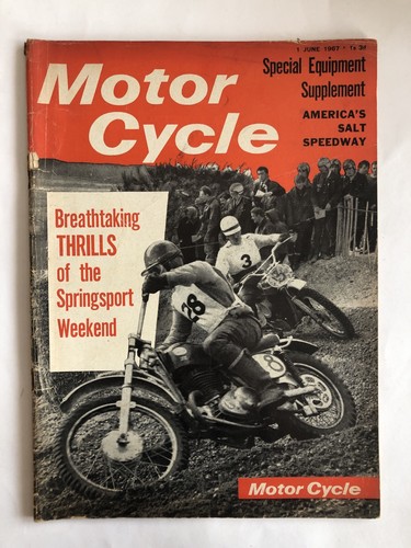 Motor cycle magazine 1967 salt - 1967,