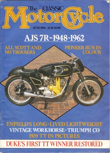 Classic motor cycle 1986 west - classic,